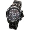 Salvatore Marra Men's Analog Quartz Watch Black Waterproof Business with Cross Black and Black