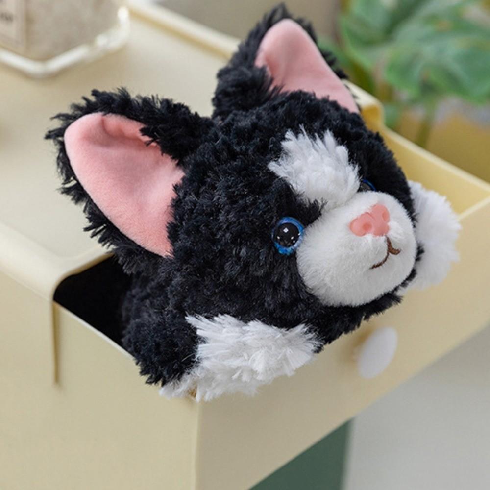 Wrist Pad Curly Cat Doll Pendant Animal German Curly Cat Plush Doll Birthday Parties