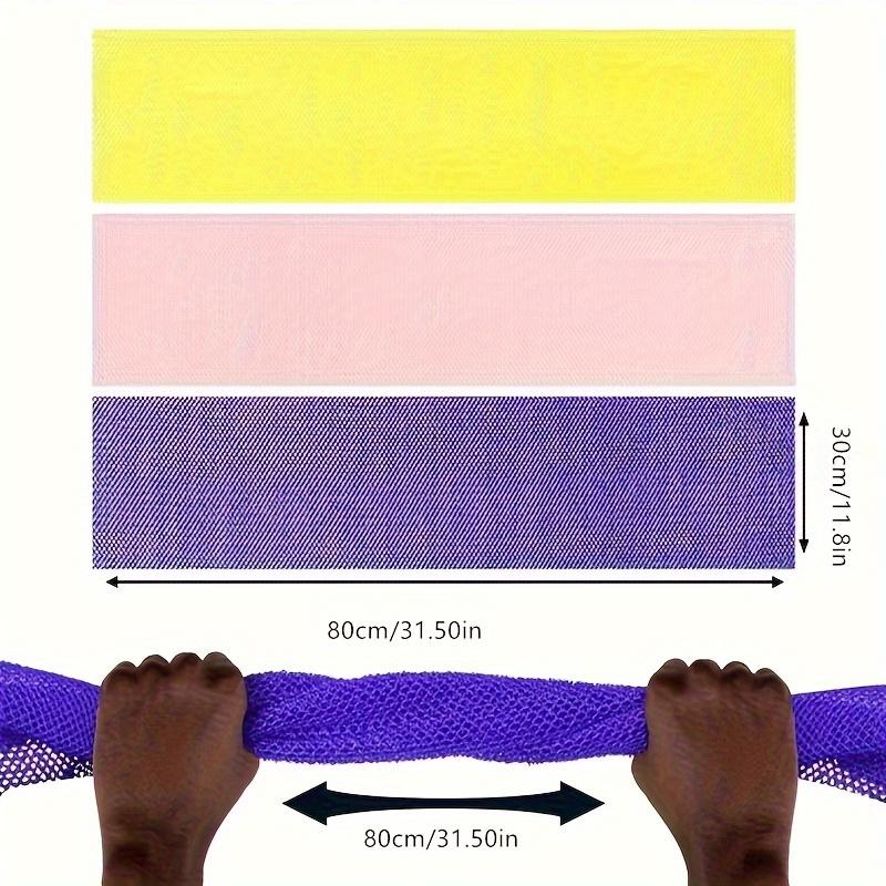 1pc Nylon Bath Scrubber, Deep Cleansing Exfoliating Towel for Sauna & Shower, Durable Personal Care Bath Tool