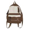 Schoolbag1011 summer new small fresh and sweet casual backpack schoolbag splicing contrasting color large-capacity middle school student backpack