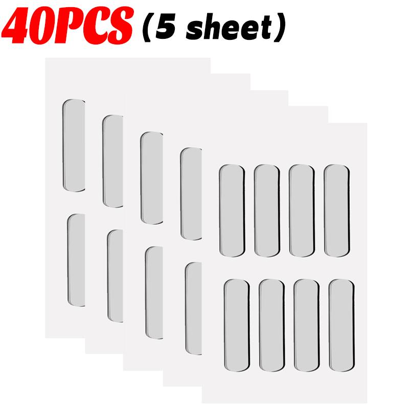 Silicone Self Adhesive Buffer Pads Refrigerator Anti-collision Strip Door Stopper Cabinet Bumpers Transparent Wall Protector Pad