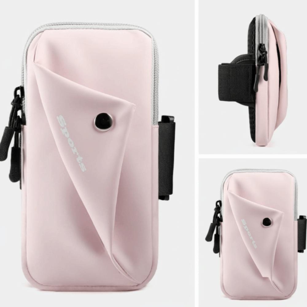 Lightweight Running Phone Arm Bag Large Capacity Armband Sports Phone Bag  Gym Yoga Cycling