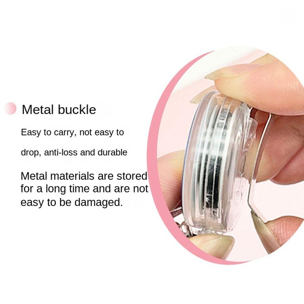 Fall-proof Badge Clip Wreath Name Card Holder Portable Nurse Badge Holder Employee Welfare