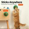 4Pcs The Catnip Cat Wall Stick-on Ball Toy Scratchers Treats Healthy Natural Removes Balls to Promote Digestion Cat Grass Snack