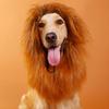 Fancy Pet Costume Lion Mane Wig For Cats And Dogs Premium Quality Halloween Cosplay