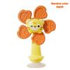 Baby Suction Cup Windmill Toy - Manual Rotating Wind- Spinner with & Bear Animal Shapes, Sensory Motor Skills Development
