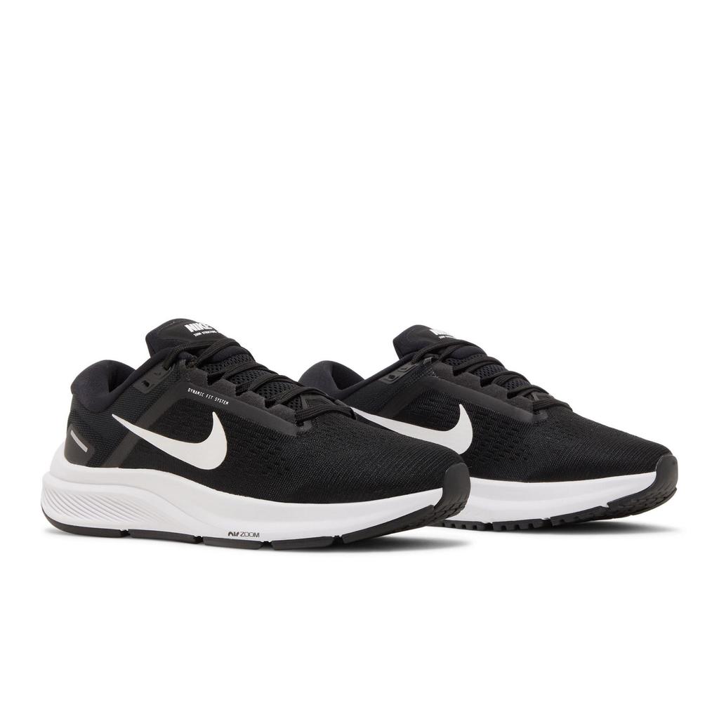 Nike Womens Air Zoom Structure 24 'Black White' (women's sizes) Black / White Running Shoes DA8570 001