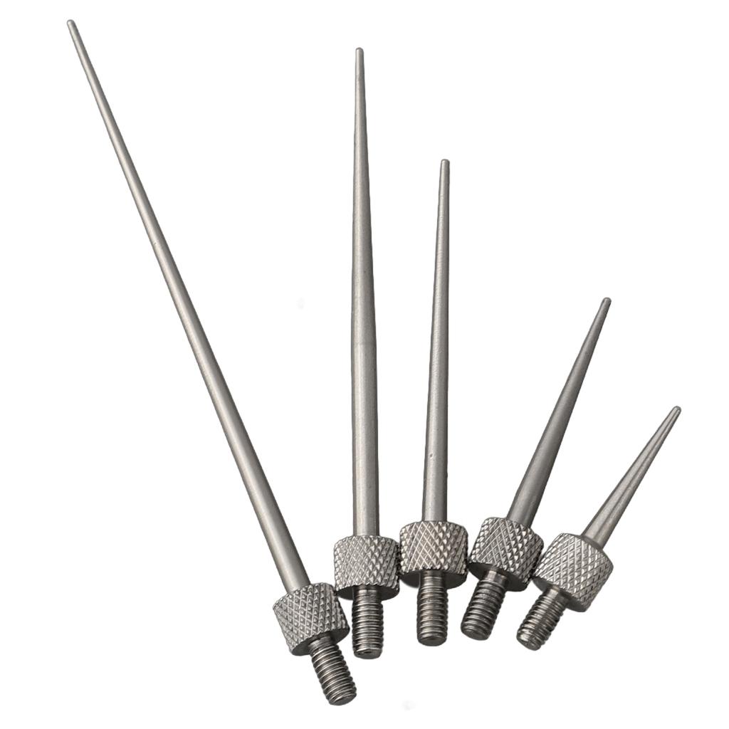 3/5/6pcs Dial Digital Test Indicator Contact Point Stem Rod Depth Gauge Measurer Tool Set Measuring Instruments Parts