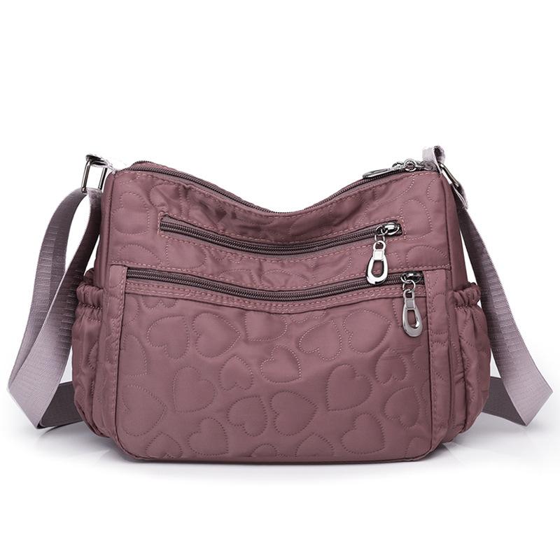 Crossbody bag women's new medium and women's bag large capacity shoulder nylon mother bag casual women's bag