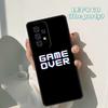 Neon Game Over Pixel phone case For Samsung Galaxy A42 A31 A40 A51 A71 A32 A80 A91 A52 A72 A73 A20e A21S A50 A70 A11 A12 Cover