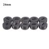 10 Pcs Case Dia.12mm/13mm / 14mm / 15mm / 16mm / 17mm/18mm / 20mm / 22mm Black Plastic Screw Carbon Brush Holder Caps Power Tool