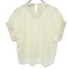 Sacra Short Sleeve Cut 38 Ivory French Sleeve Women Used