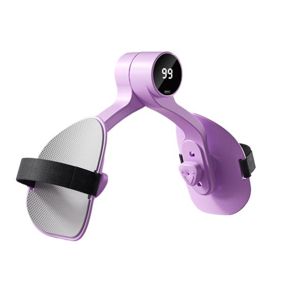 Women Thigh Trainer with Counter 3 Speed Postpartum Rehabilitation Pelvic Floor Muscle Trainer Hip Exerciser Toner Home Gym Inner