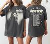 Freya Skye Silent Treat Unisex Tour 2026 Dames T-shirt met Printpatroon voor Muziekliefhebbers
