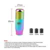 Universal 8.5cm Manual Car Gear Shift Knob Aluminium Alloy Racing Automatic Shift 7 Color Gear Shift Knob Auto Transmission