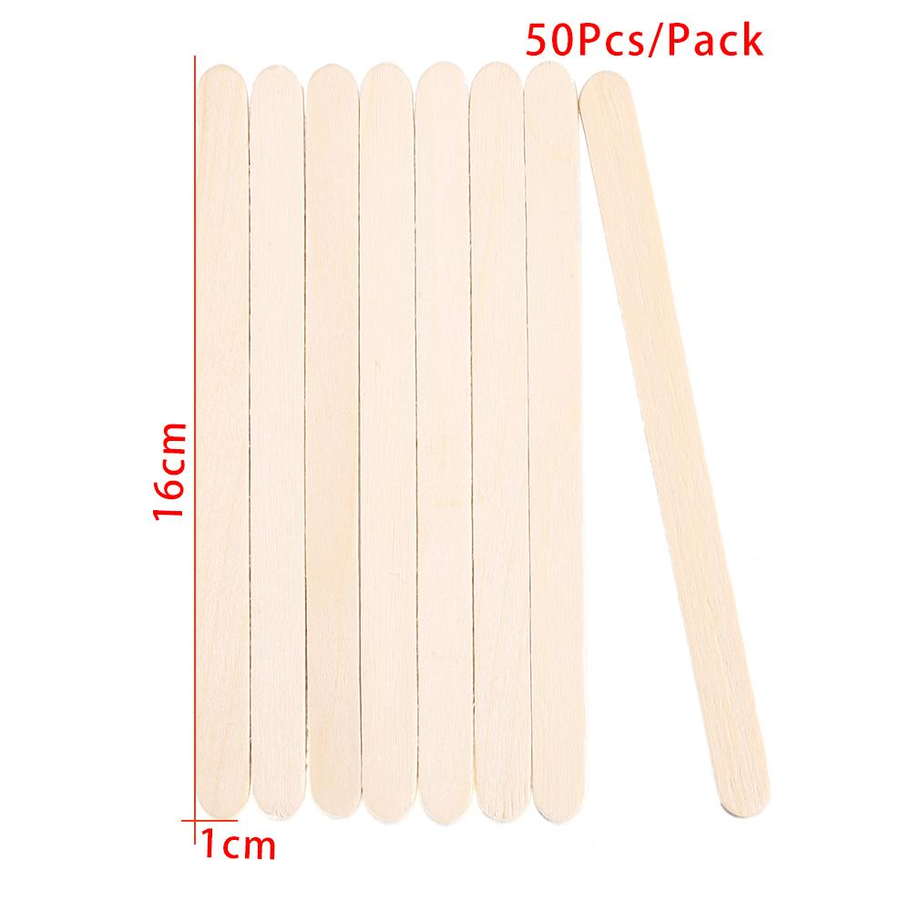 50/100/150 Piezas Herramienta de Resina Palo Removedor Epoxi Palo de Helado de Paleta Hecho a Mano DIY Molde de Resina Herramientas para Hacer Palitos de Hielo de Madera