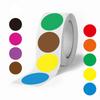 500 Round Colored Stickers for Scrapbooking, DIY, Stationery, and Kids' Crafts