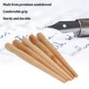 5PCS Original wood tone Log Color Dip Pen Holders Adjustable Dip Pen Poles  Gothic letter writing