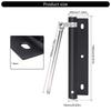 Automatic Door Closing Hinges Sturdy Stainless Steel Safety Spring Door Closer Easy Installation for Hinged Door
