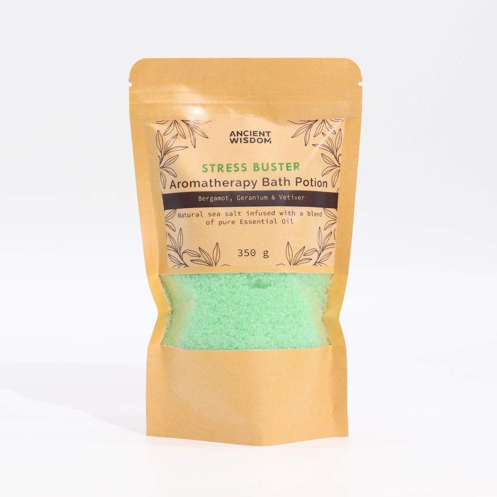 2x Bath Salts Stress Relief Aromatherapy 350g