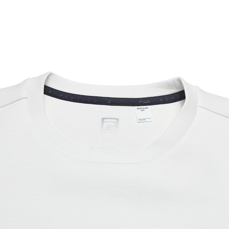 New FILA Fitness Sweatshirts Men's Lead Pink White A51M531204FIV