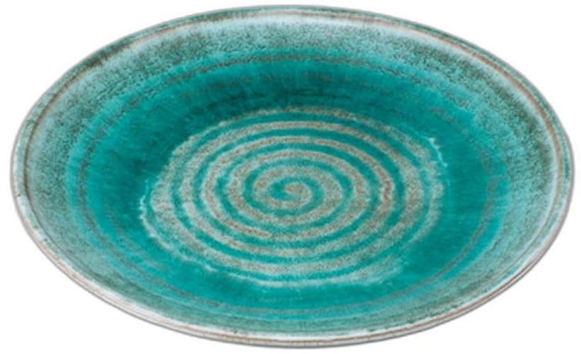 

Kosui Round Plate x x Large Ceramic Serving Plate by Setomonohonpo 11.0 [33.5 33.5 3.5cm]