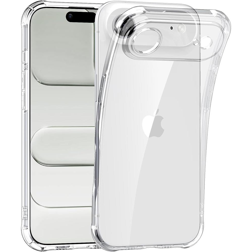 

Прозорий чохол з подушкою безпеки для iPhone Air 17 Pro Max 16E 16 Plus 15 14 13 Mini 12 11 XS XR X SE 2022 2020 7 8 6S iPhoneair Прозорий чохол для телефону Аксесуари iPhone 6s чистий