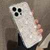 Korean Cute Flower Soft Silicone Case For  Redmi Note 13 12 Pro Plus 5G 13 12S 11S 11 10 Redmi 12 4G 13C Transparent Cover
