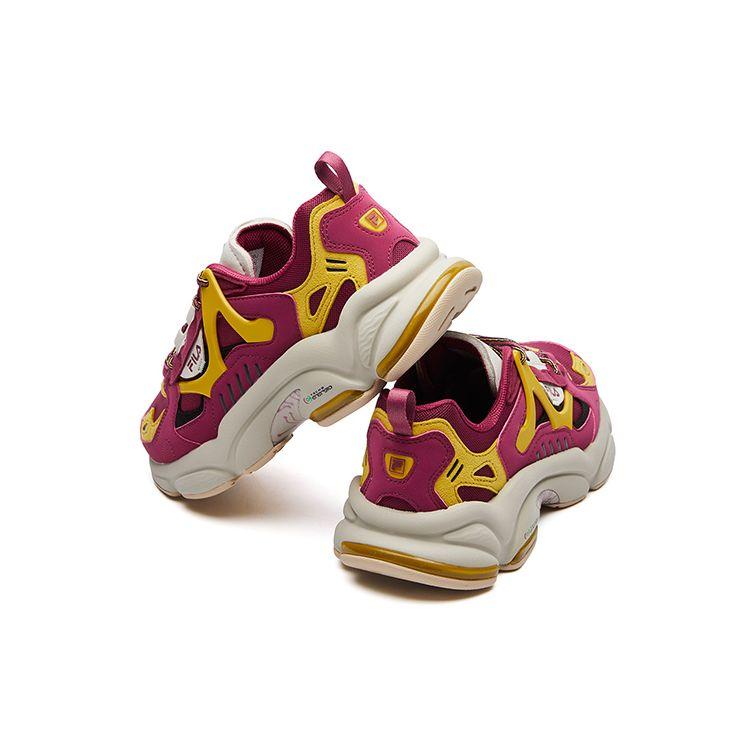 FILA RJV Fabric Low-Top Sports Casual Shoes Women Sneakers Burgundy F12W111138FBJ