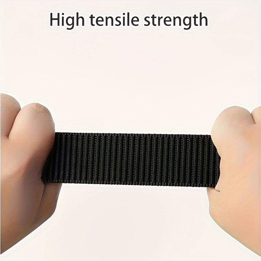 Men's Fashion Canvas Belt with Automatic Buckle - Perfect for Jeans, Outdoor Leisure and Sports Training, Black Valentine's Day