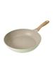 Pearl Metal Frying Pan, 28cm, Ivory, Lightweight, Marble Coating, HB9573