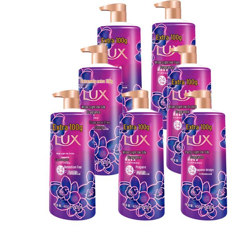LUX Neon Orchid Luxurious Fragrance Shower Gel