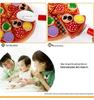 Wooden Play Kitchen Set: Simulated Vegetables, Shiitake Mushrooms, and Pizza Cutting Toy