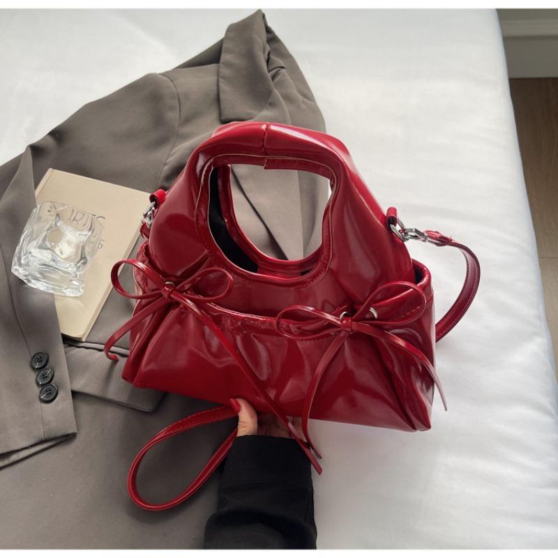 

Изысканная маленькая сумка женская новая летняя универсальная сумка-мессенджер модная портативная маленькая сумка бордовый