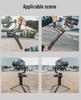 Adjustable Aluminum Camera Tripod: Four-Stage Portable Desktop & Mobile Phone Holder