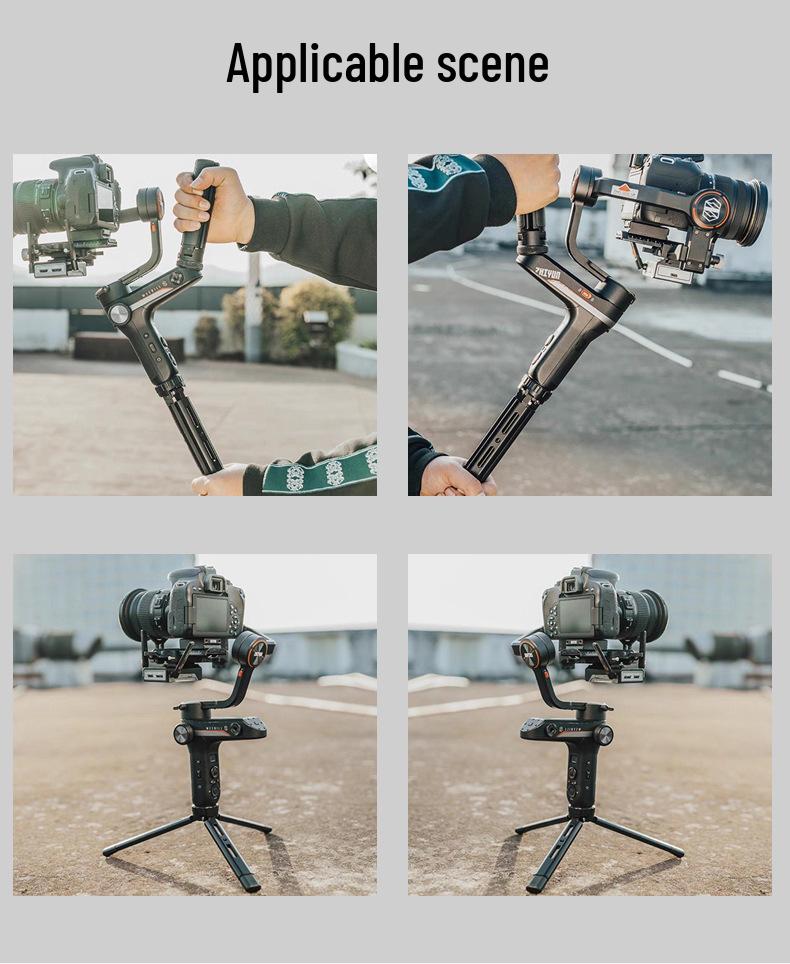 Adjustable Aluminum Camera Tripod: Four-Stage Portable Desktop & Mobile Phone Holder