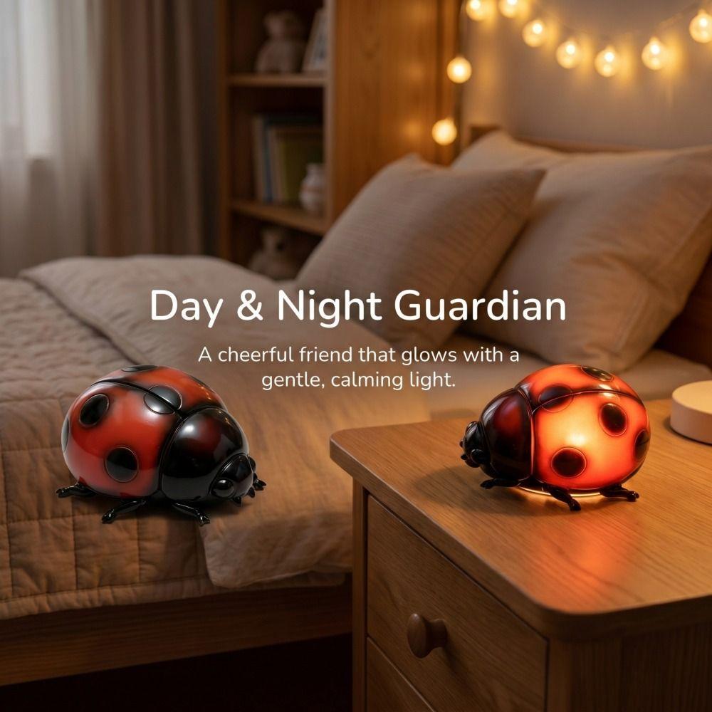 LED Glow Glowing Ladybug Night Light Modern Minimalist Style LED Night Light  Night Light