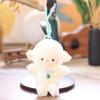 Cute Fluffy Sheep Plush Keychain Eco-friendly Soft Touch Lightweight Bag Pendant Nice Key Decor for Daily Use