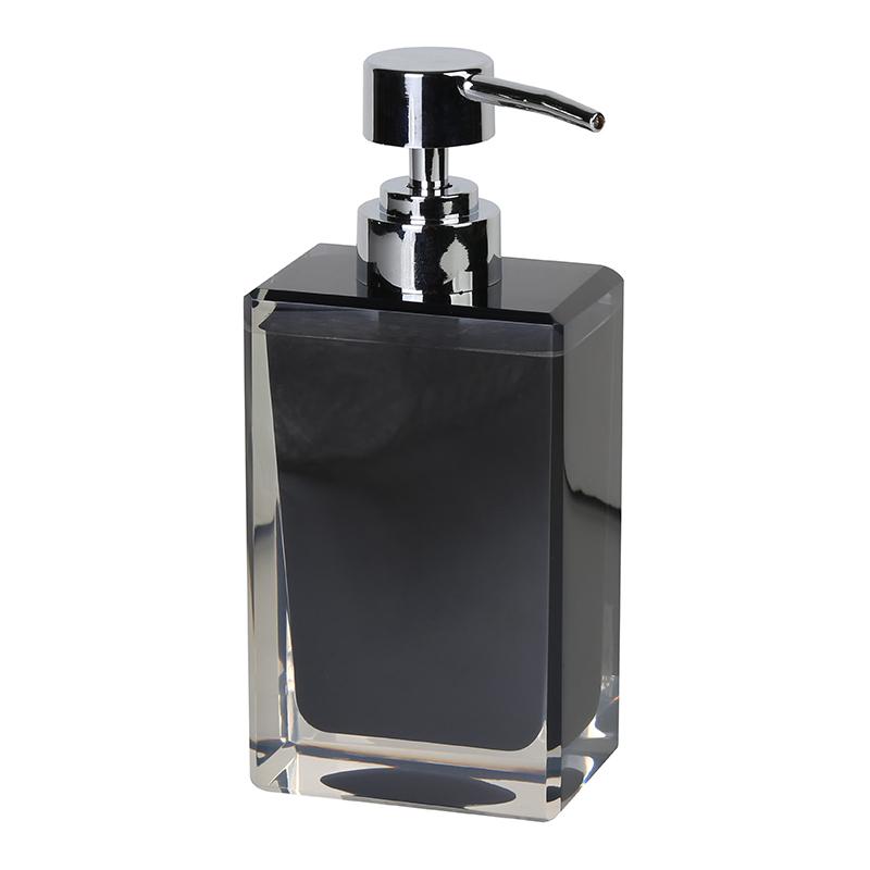 Transparent Resin Bathroom Liquid Soap Dispenser Hand Sanitizer Shampoo Face Cream Body Wash Bottle Separately Apartment Hotel