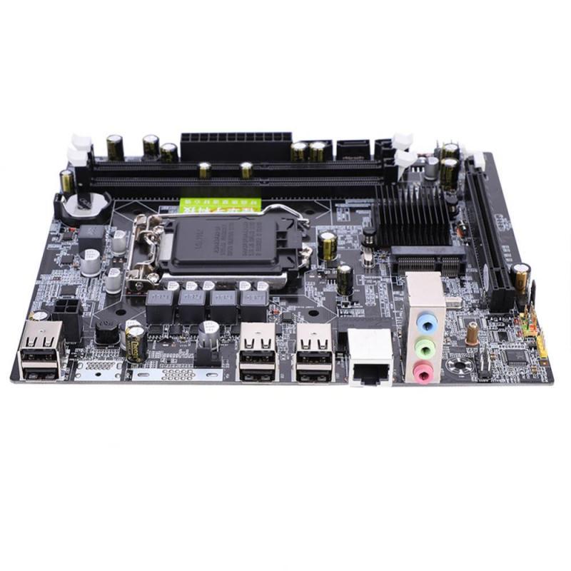fosa Computer Gaming Motherboard Desktop Computers Motherboard P55 4Ports USB 2.0 Mainboard 6 Channel for Game Lovers fosa Computer Gaming Motherboard Desktop Computers Motherboard P55 4Ports USB 2.0 Mainboard 6 Channel for Game Lovers