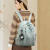 2025 New Waterproof Nylon Cloth Women Backpack Fashion School Bags For Teenage Girls High Quality Shoulder Bag Travel Back Pack