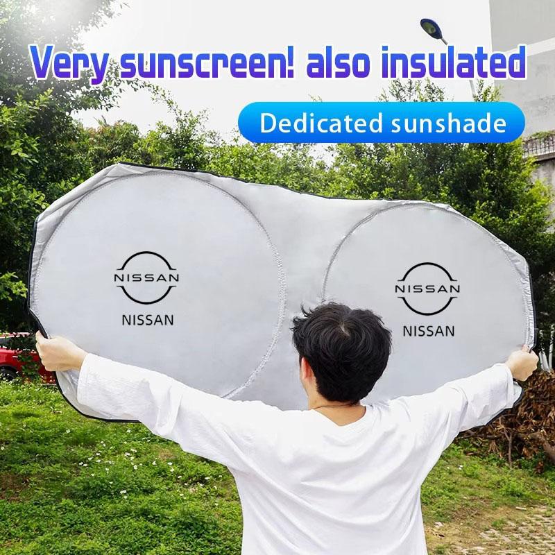 Car windshield sun shade suitable for Dongfeng Nissan Sylphy Teana Tiida Kicks Qashqai X-Trail Pathfinder ARIYA Navara