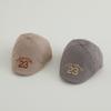 Retro Plaid Baby Beret – Spring/Summer Sun Hat with Embroidered "23" for Infants & Toddlers