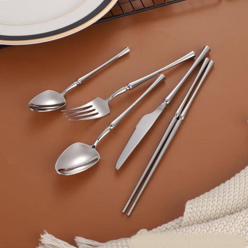Stainless Steel Western Dinner Fork Set