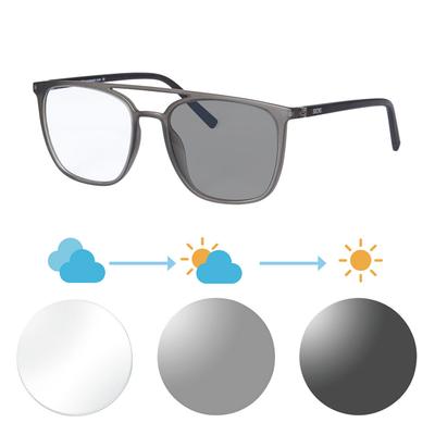 SHINU Photochromic Progressive Reading Glasses for Men Multifocal Smart Zoom Lenses Progressive Multifocal Myopia Glasses Custom