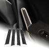 AIRSPEED Carbon Fiber Interior Door Handle Cover Stickers for MINI Aceman a Customizable Garnish for a Stylish and Easy Installation with Tape