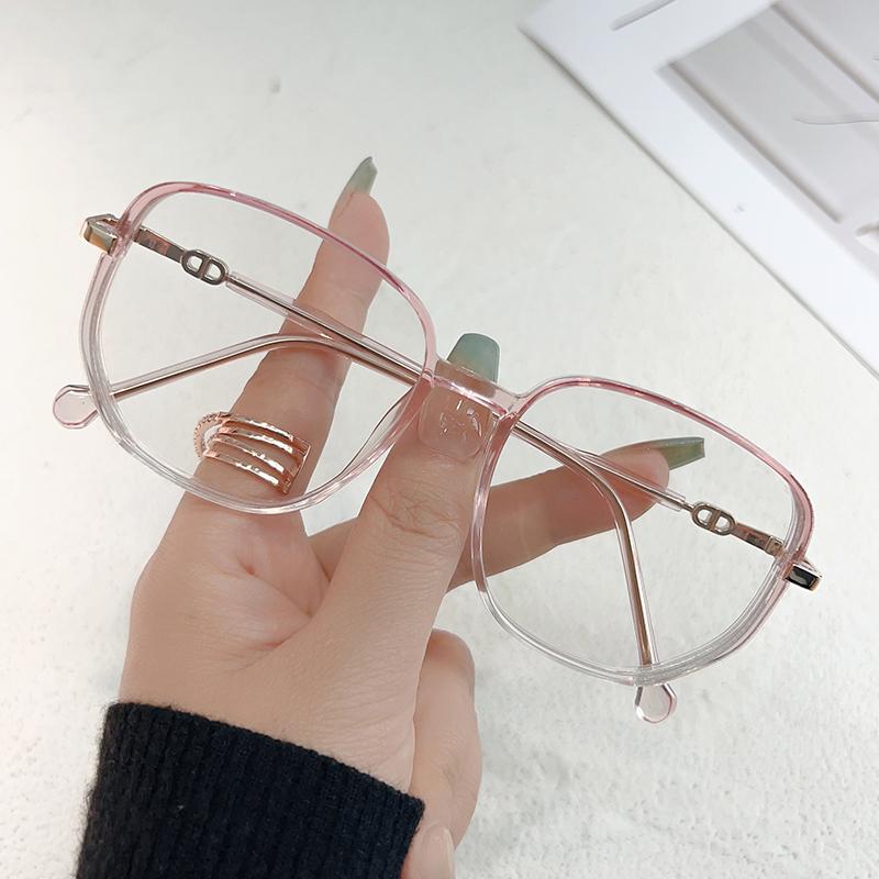 Anti-Blue Light Glasses Metal Square Eyewear Women Men Simple Luxury Eyeglasses Blue Light Blocking Man Lady Computer Eyeglas