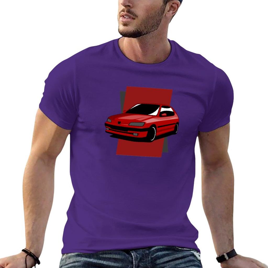 New Minimalistic 306 GTI T-Shirt Blank T Shirts Anime T-shirt Custom T Shirts Kawaii Clothes Mens T Shirts Pack
