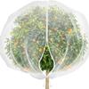 Sacchi di copertura per piante con coulisse, reti da giardino in rete, reti riutilizzabili per insetti e frutta, attrezzi da giardino