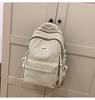 Japanese Plaid Fashion Simple Harajuku Versatile Schoolbag Junior High School Student Backpack Male